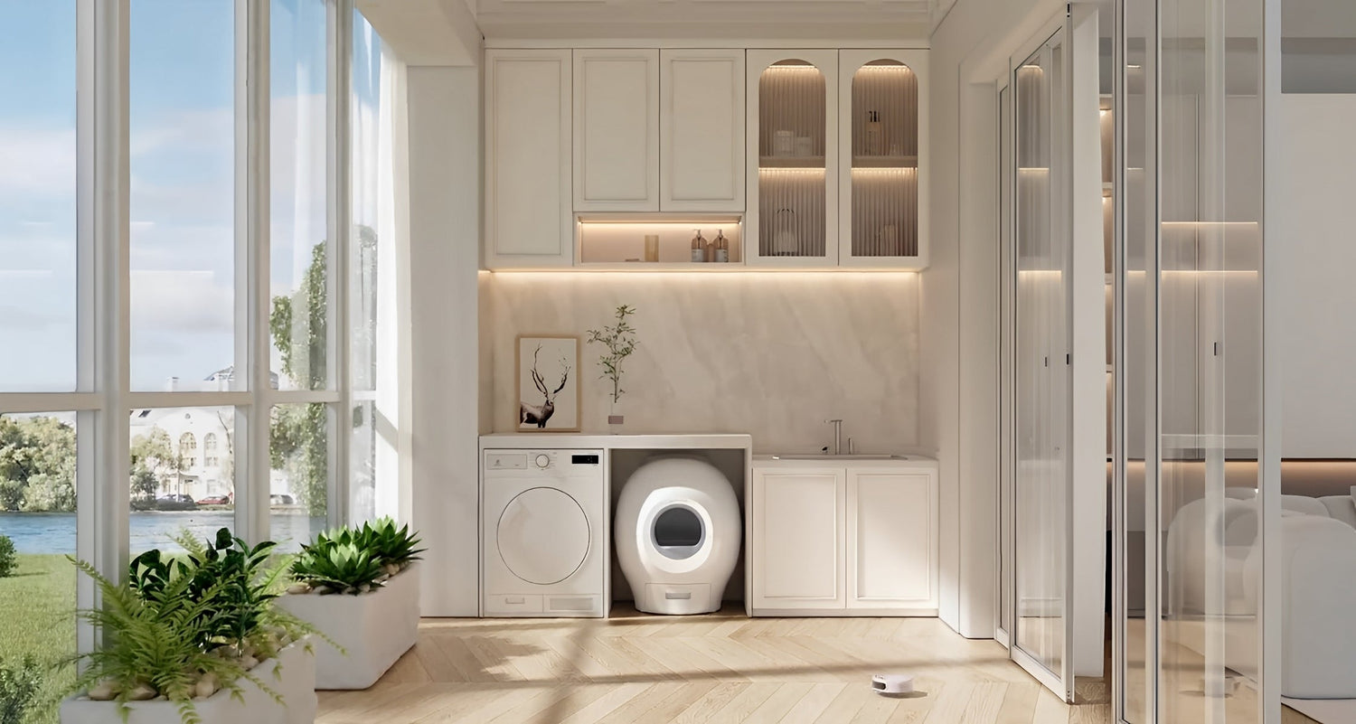 High-tech pet accessory on display – smart and luxury products for pets