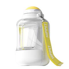 2-in-1 Dog Travel Water Bottle with Food Container – Leakproof & Portable