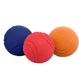 Bite-Resistant Rubber Dog Ball – Durable TPR Chew Toy for Active Dogs