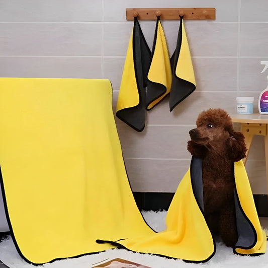 New Quick-Drying Dog And Cat Towels – Fast and Comfortable Pet Drying Solution