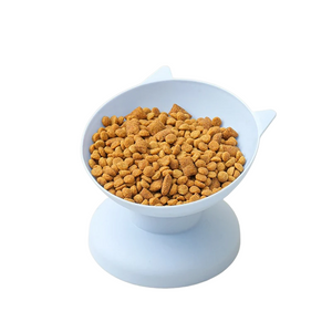 Pet Bowl High Bottom Tilt Neck Protector – Comfortable Feeding for Pets