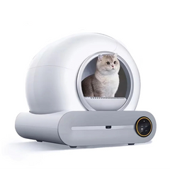 Caja de arena automática inteligente y completamente cerrada para gatos