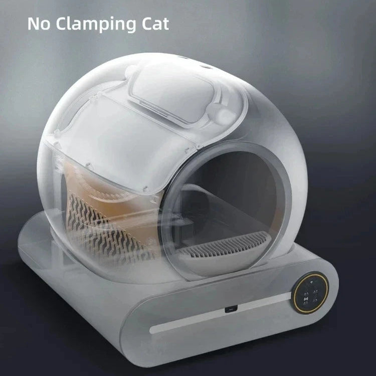 Tonepie 65L automatic self-cleaning cat litter box for multiple cats with app control