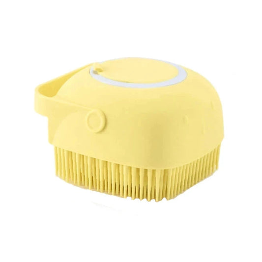 Soft silicone pet bath massage grooming gloves for dogs and cats