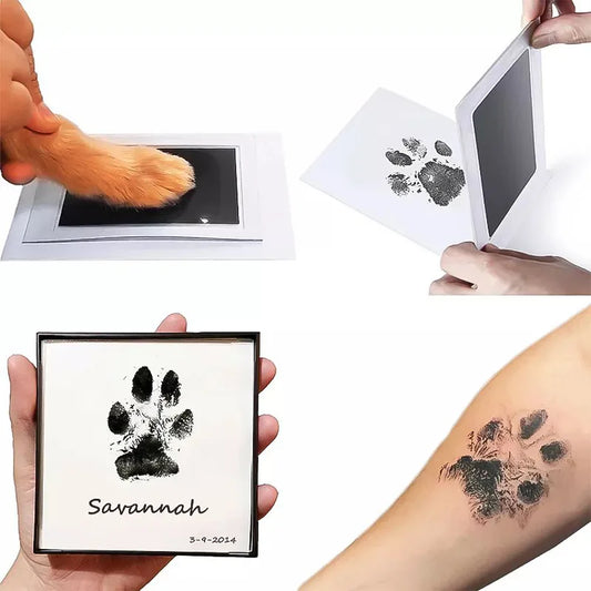 Pet Paw Print Ink Kit – Inkless technology for creating lasting paw prints without mess