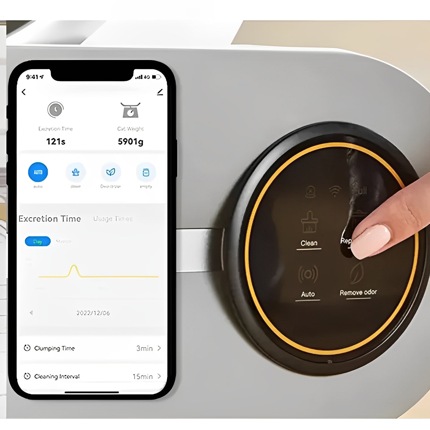 Automatic Smart Fully Enclosed Cat Litter Box