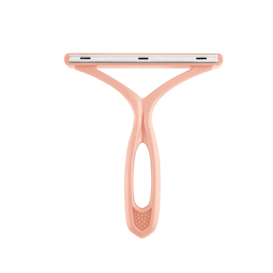 Professional dual-sided pet hair removal brush for furniture and floors