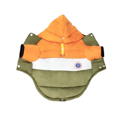 Winter cotton pet jacket for small dogs and cats with warm cozy fit