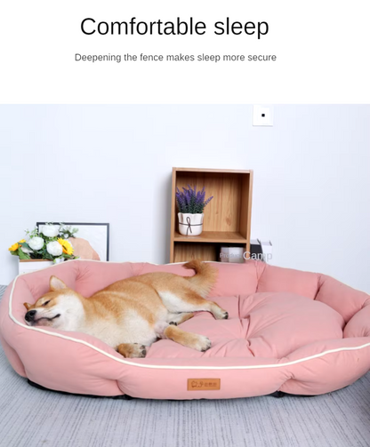 Universal four seasons dog kennel mat for small dogs, featuring soft fabric and sponge filling for year-round comfort and easy maintenance.