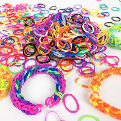 Colorful pet grooming rubber bands for stylish hair bows and hairpins, perfect accessory for dogs