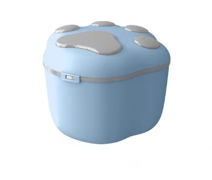 Moisture-proof pet food storage bucket for cat and dog food, 4kg capacity