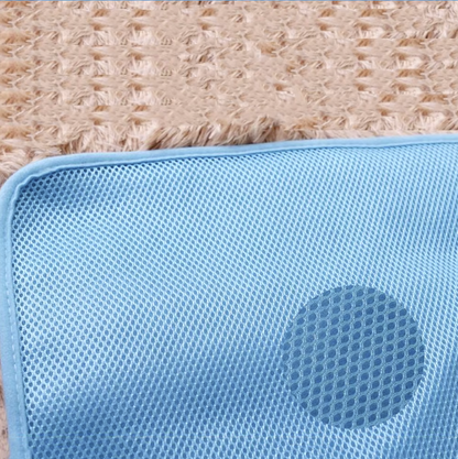 Cooling gel pet mat for summer heat relief and joint pain support