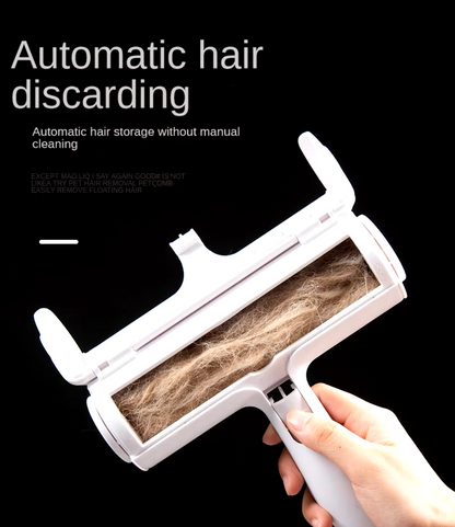 Reusable pet hair removal brush for clothes, sofas, and furniture