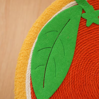 2-in-1 cat scratcher and bed with recyclable bowl-shaped sisal surface