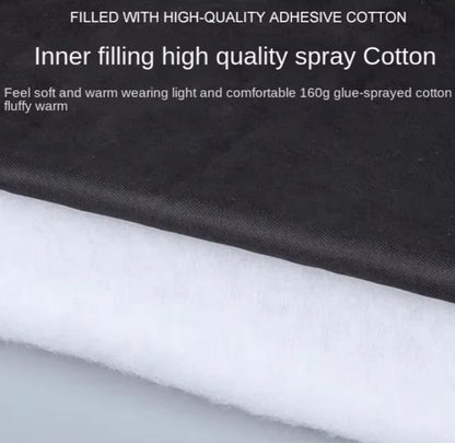 Winter cotton pet jacket for small dogs and cats with warm cozy fit