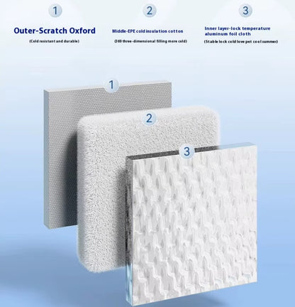 Cat Air Conditioning House breathable insulated all-season igloo for cats and small dogs