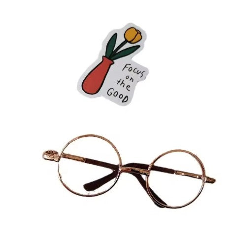 Harry Potter Pet Glasses – Magical Cosplay Eyewear for Dogs and Cats