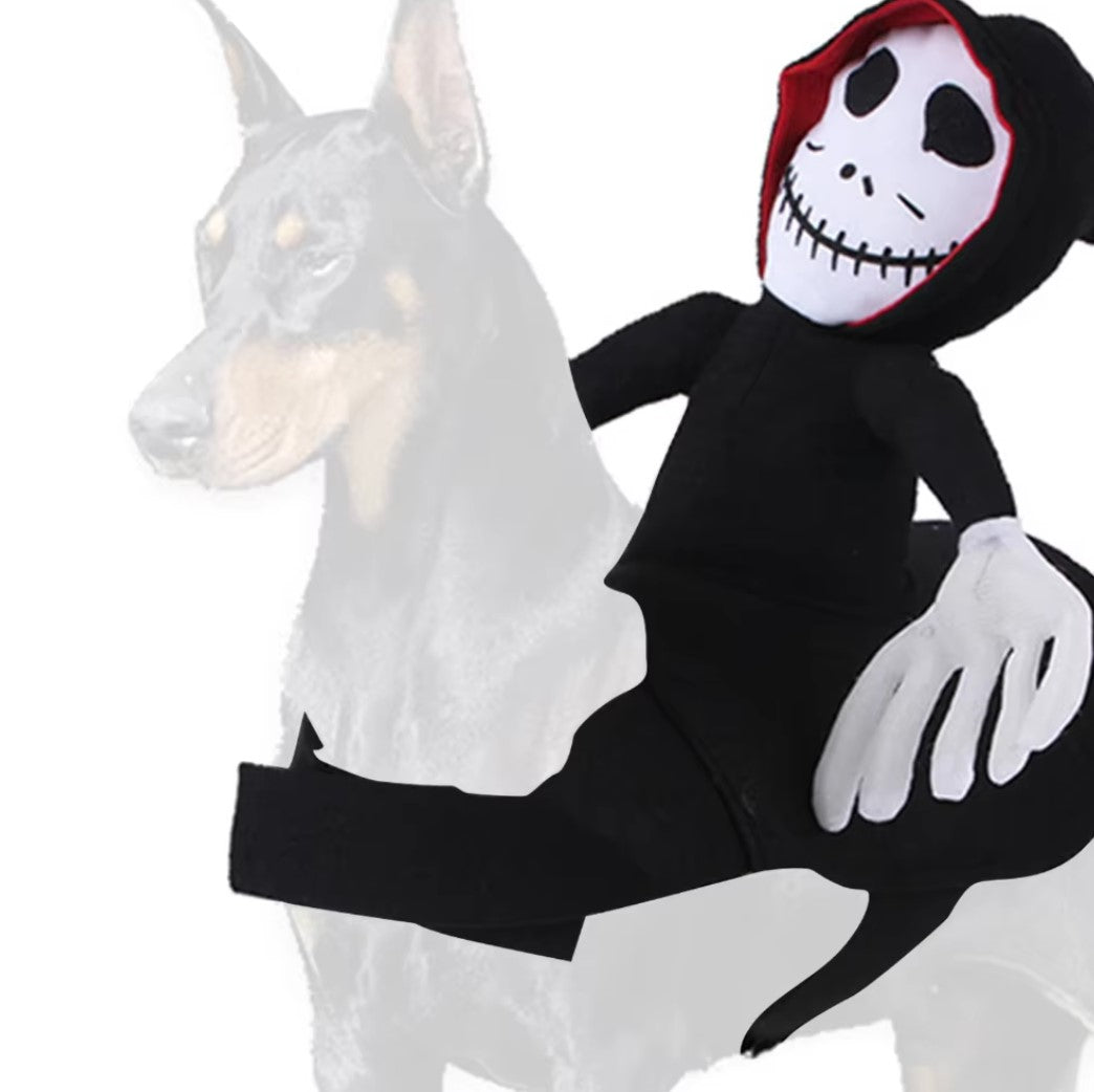 Costume de chien fantôme – Tenue d'Halloween mignonne pour animaux de compagnie