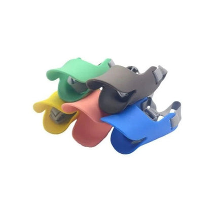 Silicone duck-shaped muzzle designed to prevent biting, barking, and chewing for dogs