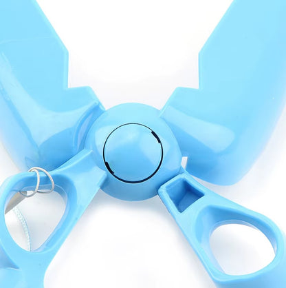 Durable outdoor scissors shape dog pooper scooper for easy cleanup