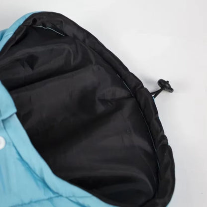 Winter cotton pet jacket for small dogs and cats with warm cozy fit