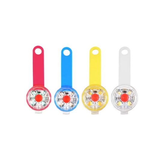 USB rechargeable waterproof LED collar pendant for pet visibility and safety
