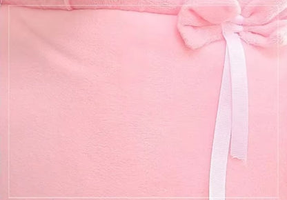 Pet Carrier Bag wearable plush nest backpack for small dogs and cats