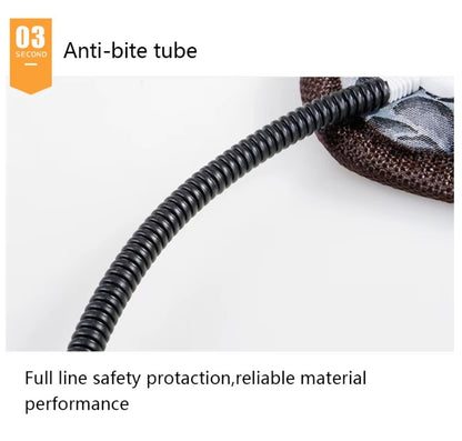 Electric pet heating pad for cats, dogs, and small animals with adjustable temperature and waterproof design