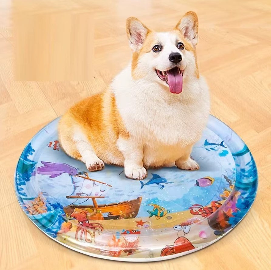 Water ice cushion summer pet nest for cats and dogs, cooling and breathable pet bed for hot weather