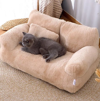 Four Seasons General Purpose Cat Sofa cozy and washable pet bed for cats