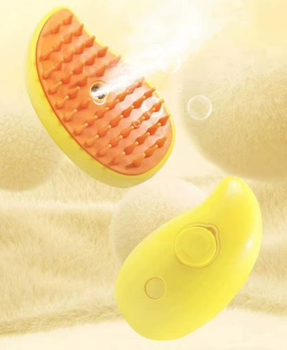 Electric spray massage comb for cats USB rechargeable grooming tool