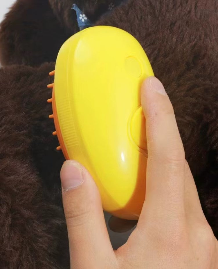 Electric spray massage comb for cats USB rechargeable grooming tool