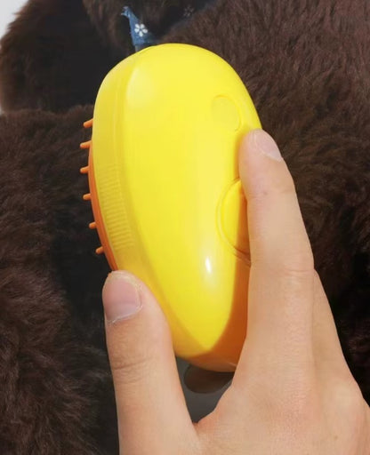 Electric spray massage comb for cats USB rechargeable grooming tool