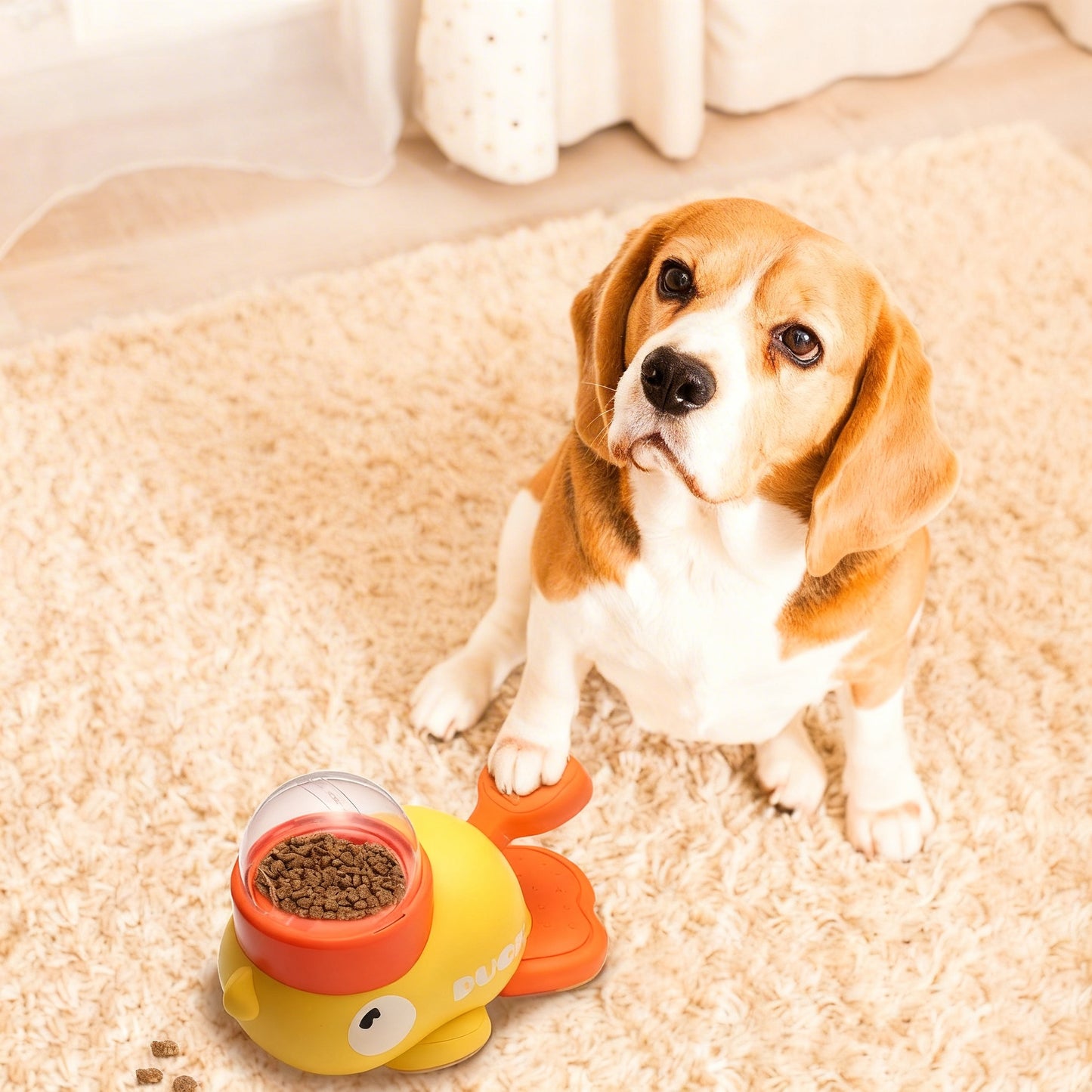 The Quack & Snack™ Interactive Puzzle Feeder