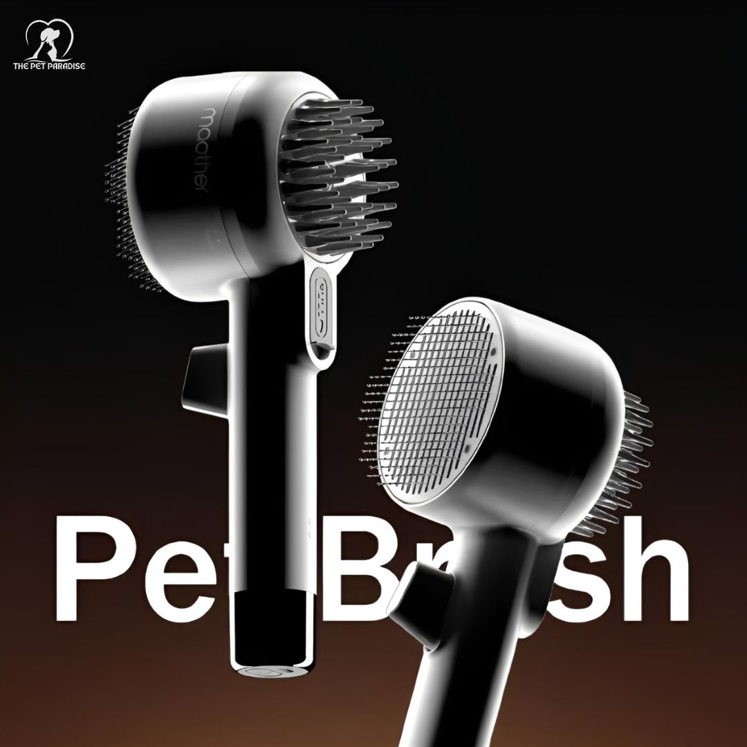 Pet Grooming SPA The Artisan™ Dual-Sided pet grooming brush design, ideal for cats and dogs, shown from multiple angles.