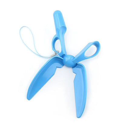 Durable outdoor scissors shape dog pooper scooper for easy cleanup