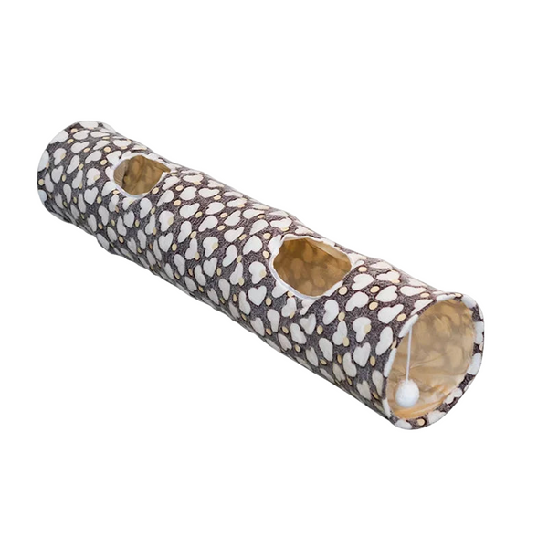 Tunnel pour chat Moon Star et jouet en peluche – Un divertissement phosphorescent pour animaux de compagnie