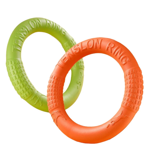Pet Flying Saucer Chew Ring – Durable EVA Floating Toy for Dogs