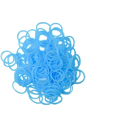 Colorful pet grooming rubber bands for stylish hair bows and hairpins, perfect accessory for dogs