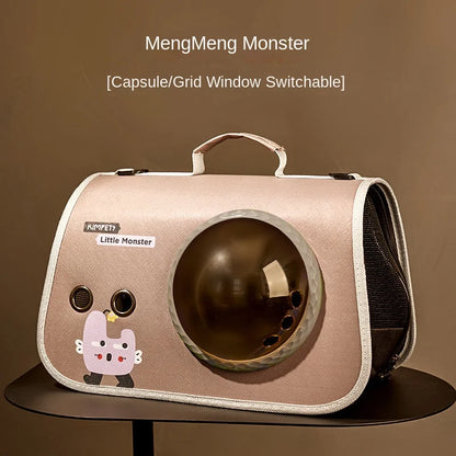 Breathable Pet Backpack, Cat and Dog Travel Carrier, Comfortable Pet Backpack for Travel