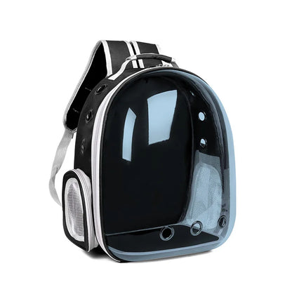 Breathable pet travel backpack carrier for small dogs and cats