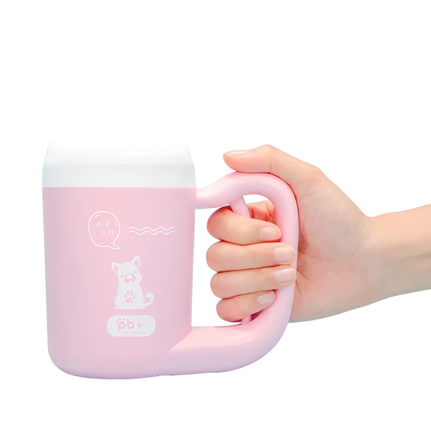 Gobelet de nettoyage portable pour pattes de chien – Élimine rapidement et en douceur la boue des animaux