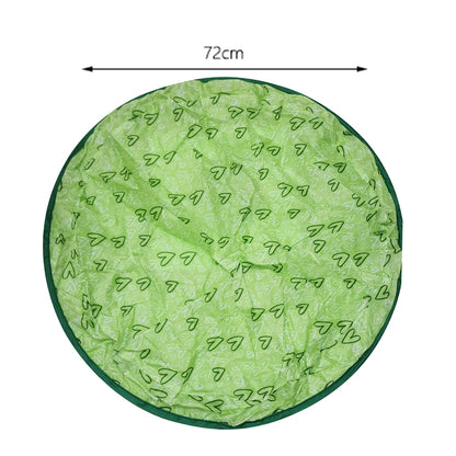 Automatic electric cat toy with hidden moving ball for indoor cats