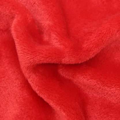 Christmas flannel hoodie with Santa and reindeer design for cats and small dogs