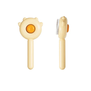 Brosse à aiguilles pour toilettage d'animaux – Outil autonettoyant pour chiens et chats