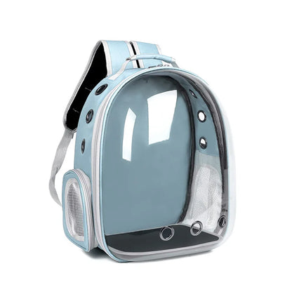 Breathable pet travel backpack carrier for small dogs and cats