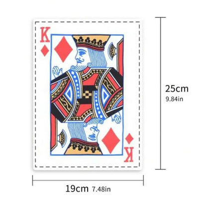 Tearproof dog squeaky toy designed like newspapers and playing cards, ideal for small to medium dogs with durable and fun design.