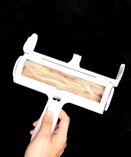 Reusable pet hair removal brush for clothes, sofas, and furniture