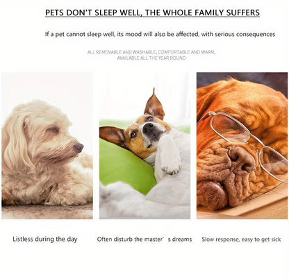 Comfortable pet dog bed sofa mat for dogs and cats, available in multiple sizes and colors, suitable for crates or floor use.