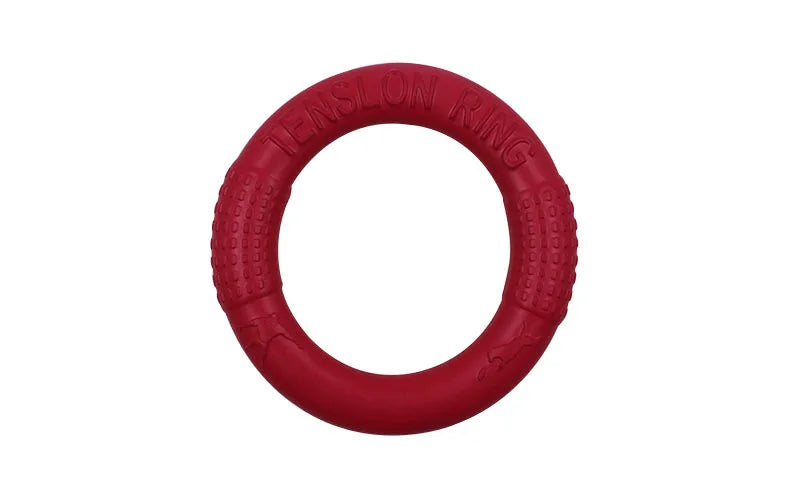 EVA floating anti-bite dog training pull ring for small dogs